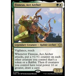 Magic löskort: Bloomburrow: Finneas, Ace Archer