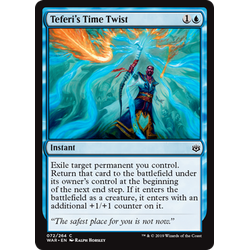Magic löskort: War of the Spark: Teferi's Time Twist