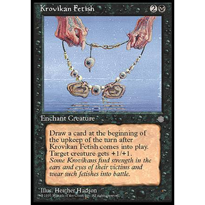 Magic löskort: Ice Age: Krovikan Fetish