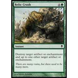 Magic löskort: Zendikar: Relic Crush