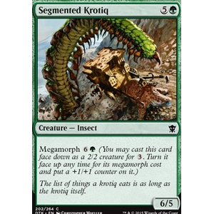 Magic löskort: Dragons of Tarkir: Segmented Krotiq