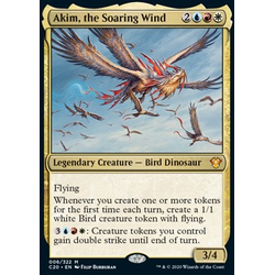 Magic löskort: Commander 2020: Akim, the Soaring Wind (Foil)