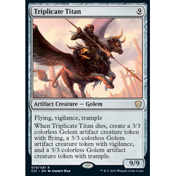 Magic Löskort: Commander: Strixhaven: Triplicate Titan