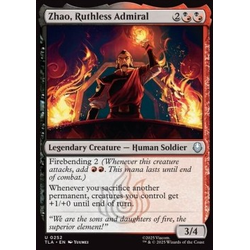 Magic löskort: Avatar: The Last Airbender: Zhao, Ruthless Admiral