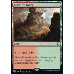 Magic löskort: Commander: Streets of New Capenna: Mossfire Valley