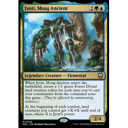 Magic löskort: Commander: Modern Horizons 3: Jyoti, Moag Ancient (Foil)