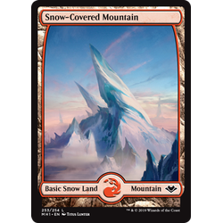 Magic löskort: Modern Horizons: Snow-Covered Mountain (Foil)