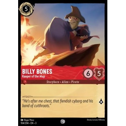 Lorcana Löskort: Into the Inklands: Billy Bones - Keeper of the Map