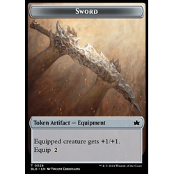 Magic löskort: Bloomburrow: Sword Token