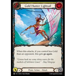 FaB Löskort: High Seas: Gold Hunter Lightsail (Rainbow Foil)