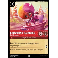 Lorcana Löskort: Shimmering Skies: Snowanna Rainbeau - Cool Competitor