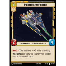 Star Wars: Unlimited Löskort: Spark of Rebellion: Pirated Starfighter