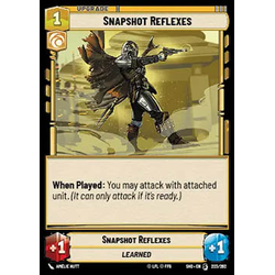 Star Wars: Unlimited Löskort: Shadows of the Galaxy: Snapshot Reflexes