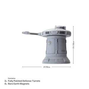 Battlefield in a Box Galactic Warzones: Rebel Outpost - Defense Turrets