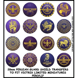 Little Big Men Studio: Persian Shield Transfers #7 for Victrix