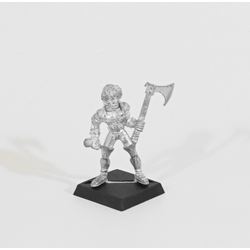 Wood Elves: Wardancer with Axe (Metall)