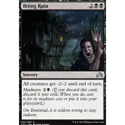 Magic löskort: Shadows over Innistrad: Biting Rain