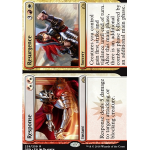 Magic löskort: Guilds of Ravnica: Response // Resurgence