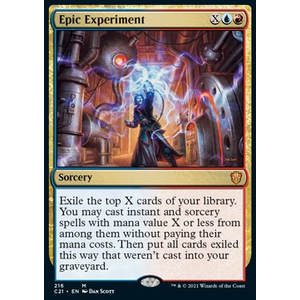 Magic Löskort: Commander: Strixhaven: Epic Experiment