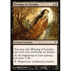 Magic löskort: Betrayers of Kamigawa: Blessing of Leeches