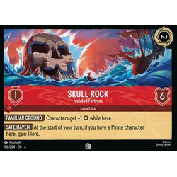 Lorcana Löskort: Azurite Sea: Skull Rock - Isolated Fortress