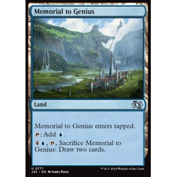 Magic löskort: Magic: Foundations Jumpstart: Memorial to Genius