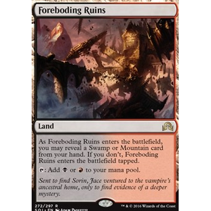Magic löskort: Shadows over Innistrad: Foreboding Ruins