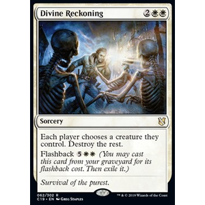 Magic löskort: Commander 2019: Divine Reckoning