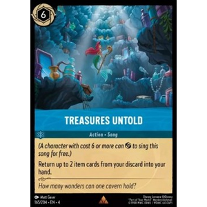 Lorcana Löskort: Ursula's Return: Treasures Untold