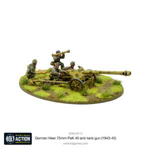 German: Heer 75mm PaK 40 anti-tank gun (1943-45)
