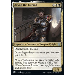 Magic löskort: Magic löskort: Commander: Dominaria United: Arvad the Cursed