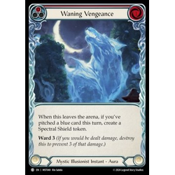FaB Löskort: Part the Mistveil: Waning Vengeance (Red) (Rainbow Foil)