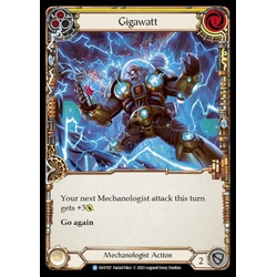 FaB Löskort: Bright Lights: Gigawatt (Yellow)