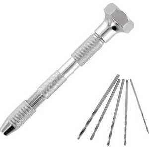 Pin Vice with 5 drills