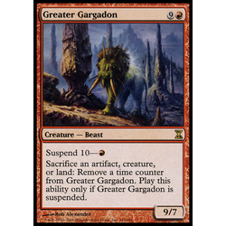 Magic löskort: Time Spiral: Greater Gargadon