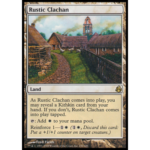 Magic löskort: Morningtide: Rustic Clachan (Foil)