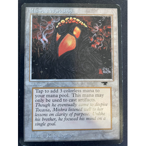 Magic löskort: Antiquities: Mishra's Workshop