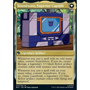 Magic löskort: Universes Beyond: Transformers: Soundwave, Sonic Spy