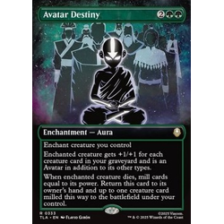 Magic löskort: Avatar: The Last Airbender: Avatar Destiny (alternative art)