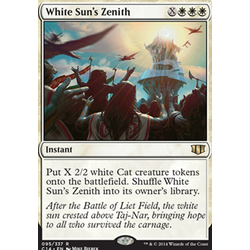 Magic löskort: Commander 2014: White Sun's Zenith