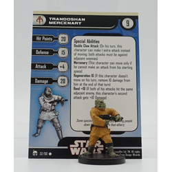 Star Wars Miniatures Game: Trandoshan Mercenary 52/60