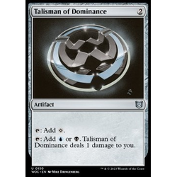 Magic löskort: Commander: Wilds of Eldraine: Talisman of Dominance