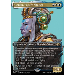 Magic löskort: Modern Horizons 3: Genku, Future Shaper (alternative art)