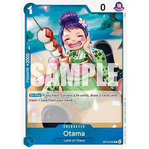 One Piece Löskort: Carrying on his Will: Otama
