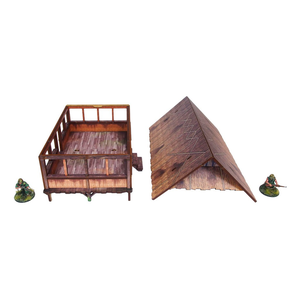 WW2 Pacific Kitchen (UV-printed) (MDF)
