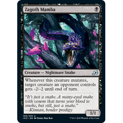 Magic löskort: Ikoria: Lair of Behemoths: Zagoth Mamba