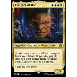 Magic löskort: Universes Beyond: Doctor Who: The Face of Boe
