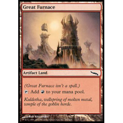 Magic löskort: Mirrodin: Great Furnace