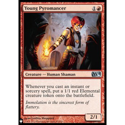 Magic löskort: The List: Young Pyromancer