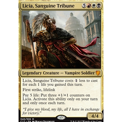 Magic löskort: Commander 2017: Licia, Sanguine Tribune (Foil)